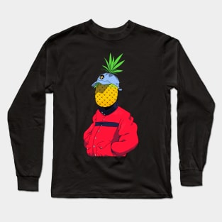 Pineapple Head Long Sleeve T-Shirt